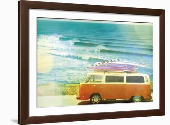 California Cool - Drive-Chuck Brody-Framed Giclee Print