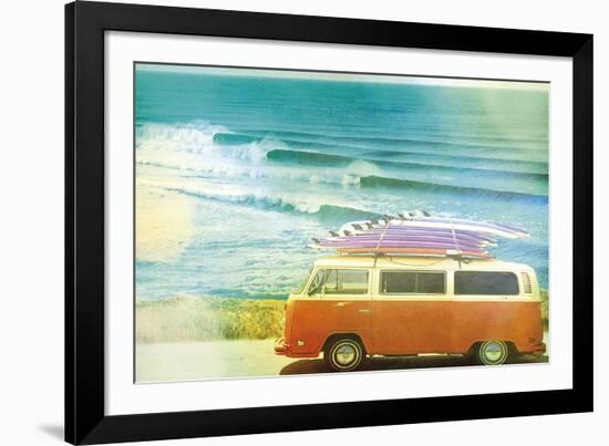 California Cool - Drive-Chuck Brody-Framed Giclee Print