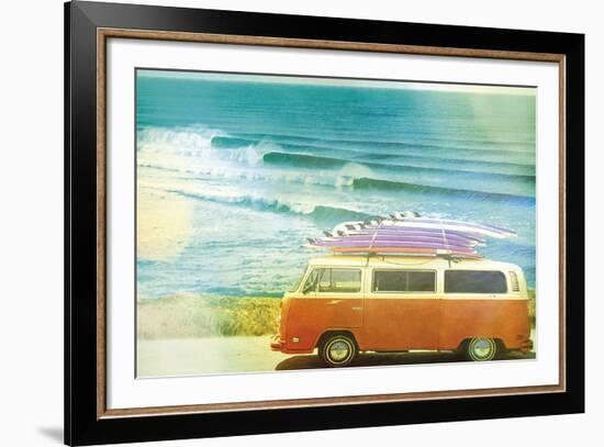 California Cool - Drive-Chuck Brody-Framed Giclee Print