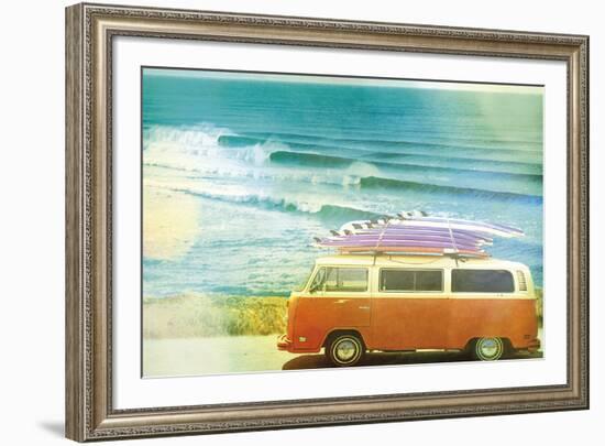 California Cool - Drive-Chuck Brody-Framed Giclee Print