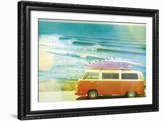 California Cool - Drive-Chuck Brody-Framed Giclee Print