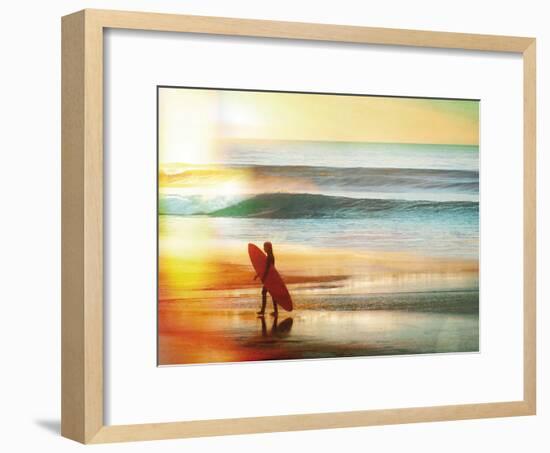 California Cool - Solo-Chuck Brody-Framed Art Print