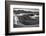 California, Death Valley National Park, Black-And-White Image of Mesquite Flat Dunes after Rain-Ann Collins-Framed Photographic Print