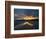 California. Death Valley National Park. Sunset with Reflections, Cotton Ball Basin-Judith Zimmerman-Framed Photographic Print