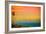 California Del Mar (#2) - Sunset and Birds-Lantern Press-Framed Art Print