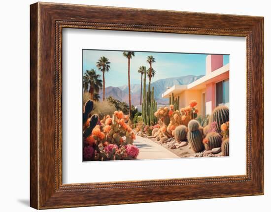 California Dreaming - Cactusland-Philippe HUGONNARD-Framed Photographic Print