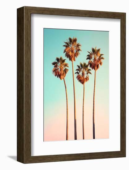 California Dreaming - Hollywood Palm Trees-Philippe HUGONNARD-Framed Photographic Print