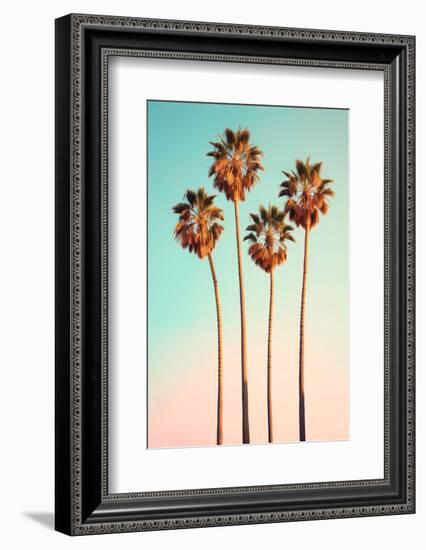 California Dreaming - Hollywood Palm Trees-Philippe HUGONNARD-Framed Photographic Print
