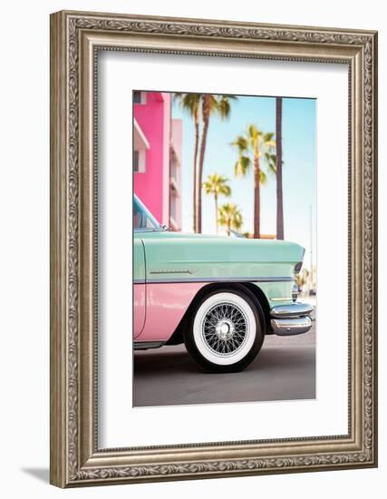 California Dreaming - L.A Retro Car-Philippe HUGONNARD-Framed Photographic Print