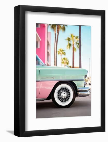 California Dreaming - L.A Retro Car-Philippe HUGONNARD-Framed Photographic Print