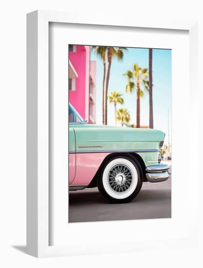 California Dreaming - L.A Retro Car-Philippe HUGONNARD-Framed Photographic Print