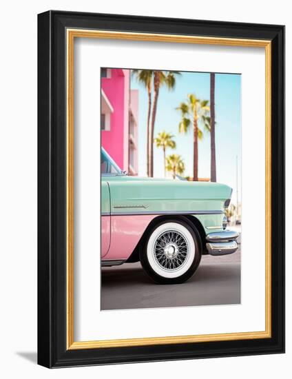 California Dreaming - L.A Retro Car-Philippe HUGONNARD-Framed Photographic Print