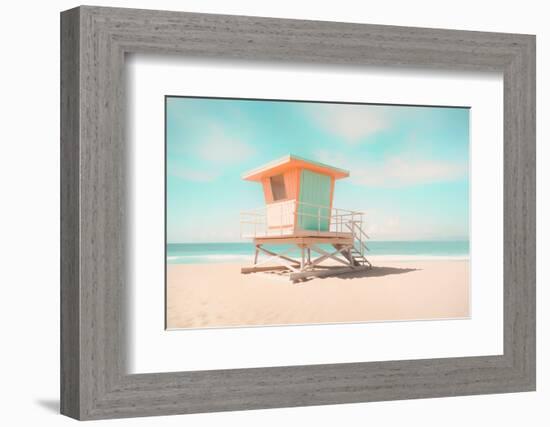 California Dreaming - Lifeguard Tower Moods-Philippe HUGONNARD-Framed Photographic Print