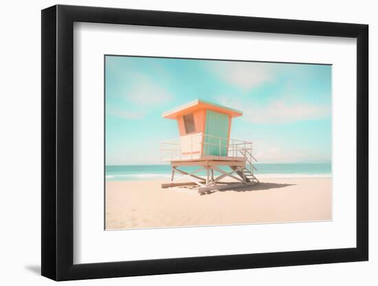 California Dreaming - Lifeguard Tower Moods-Philippe HUGONNARD-Framed Photographic Print
