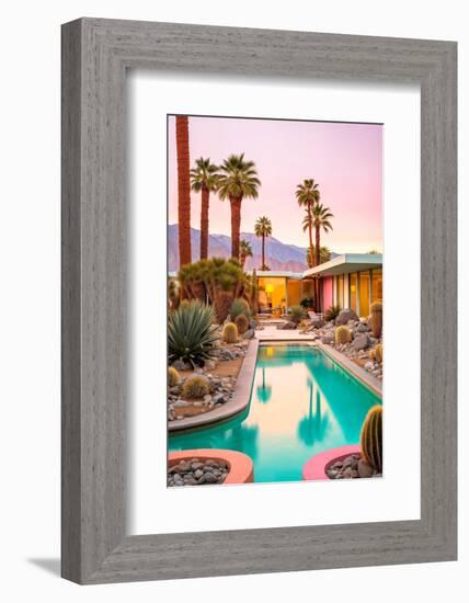 California Dreaming - Mid-Century Magic-Philippe HUGONNARD-Framed Photographic Print