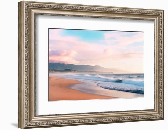 California Dreaming - Morning Quiet Beach-Philippe HUGONNARD-Framed Photographic Print