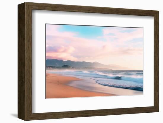 California Dreaming - Morning Quiet Beach-Philippe HUGONNARD-Framed Photographic Print