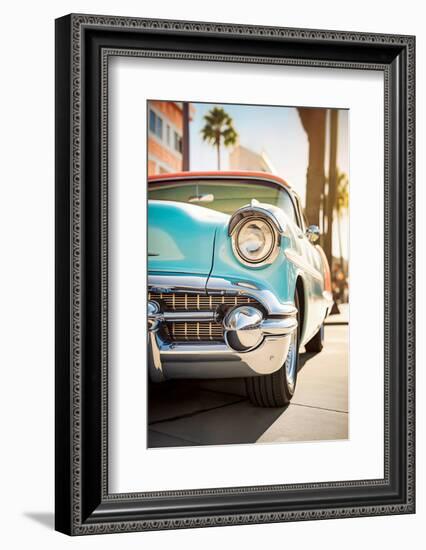 California Dreaming - Nostalgic Classic Car-Philippe HUGONNARD-Framed Photographic Print