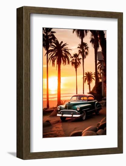 California Dreaming - Nostalgic Nocturne-Philippe HUGONNARD-Framed Photographic Print