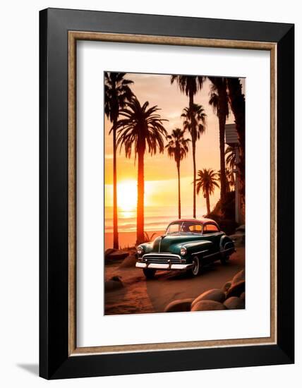 California Dreaming - Nostalgic Nocturne-Philippe HUGONNARD-Framed Photographic Print