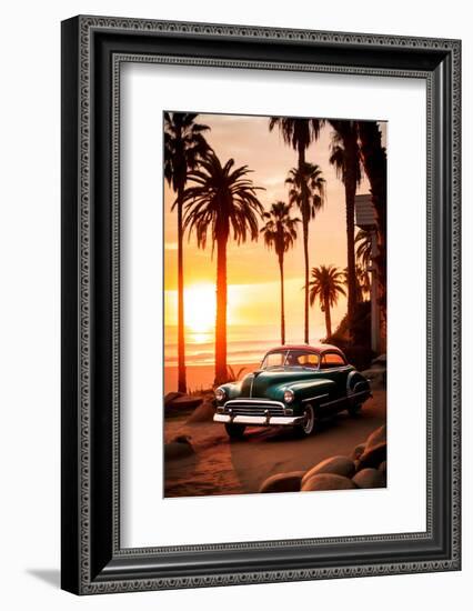 California Dreaming - Nostalgic Nocturne-Philippe HUGONNARD-Framed Photographic Print