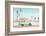 California Dreaming - Pacific VW Van-Philippe HUGONNARD-Framed Photographic Print