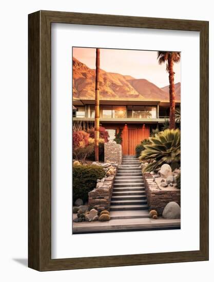 California Dreaming - Palm Springs Mid Century-Philippe HUGONNARD-Framed Photographic Print