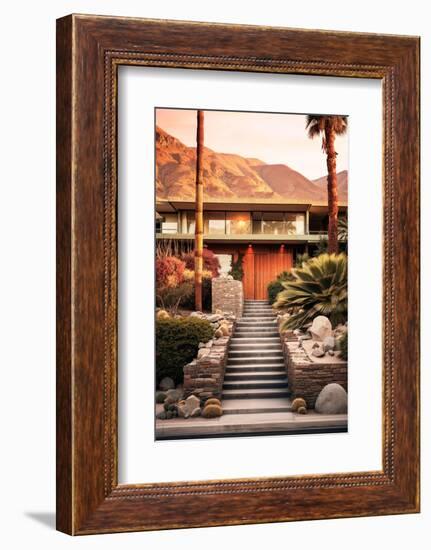 California Dreaming - Palm Springs Mid Century-Philippe HUGONNARD-Framed Photographic Print
