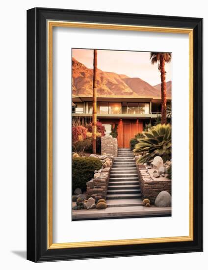 California Dreaming - Palm Springs Mid Century-Philippe HUGONNARD-Framed Photographic Print