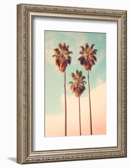 California Dreaming - Palms Paradise-Philippe HUGONNARD-Framed Photographic Print