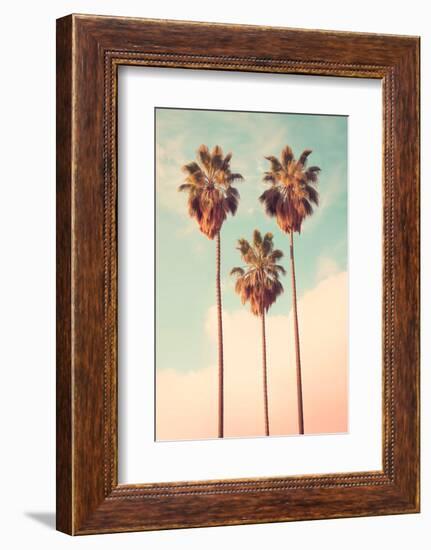 California Dreaming - Palms Paradise-Philippe HUGONNARD-Framed Photographic Print