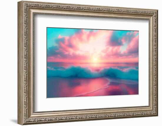 California Dreaming - Pastel Perfection-Philippe HUGONNARD-Framed Photographic Print