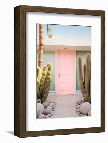 California Dreaming - Pink Door Palm Springs-Philippe HUGONNARD-Framed Photographic Print