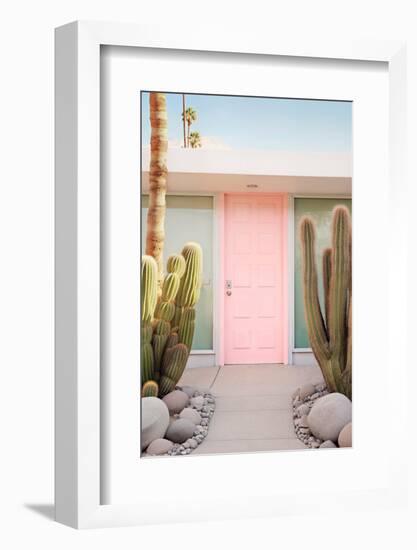 California Dreaming - Pink Door Palm Springs-Philippe HUGONNARD-Framed Photographic Print