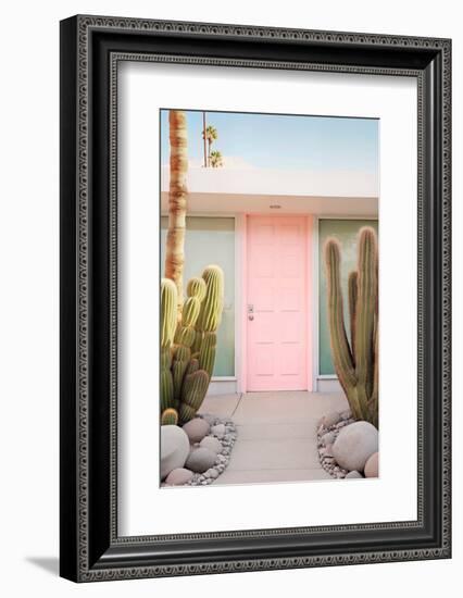 California Dreaming - Pink Door Palm Springs-Philippe HUGONNARD-Framed Photographic Print