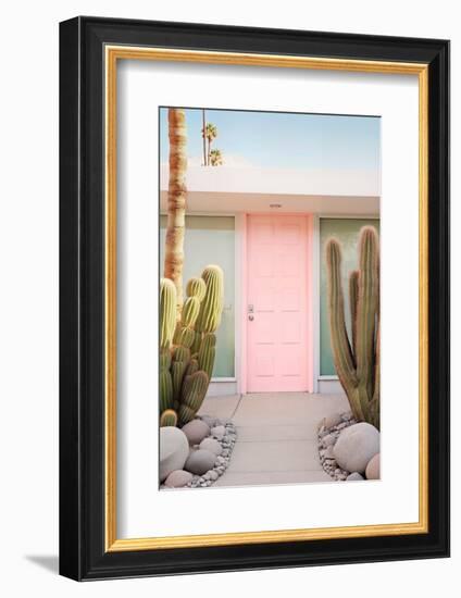 California Dreaming - Pink Door Palm Springs-Philippe HUGONNARD-Framed Photographic Print