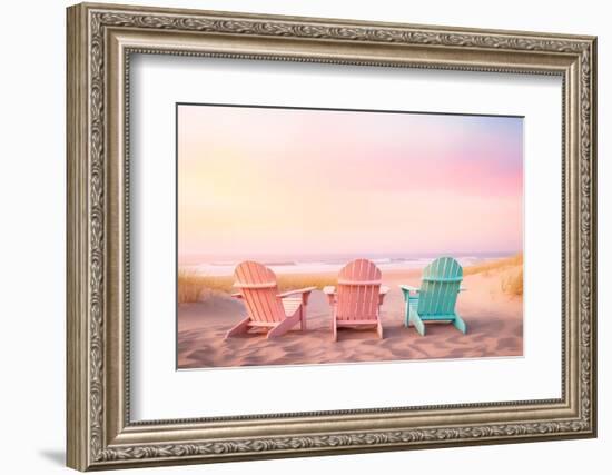 California Dreaming - Relaxing Beach-Philippe HUGONNARD-Framed Photographic Print