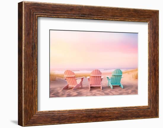 California Dreaming - Relaxing Beach-Philippe HUGONNARD-Framed Photographic Print
