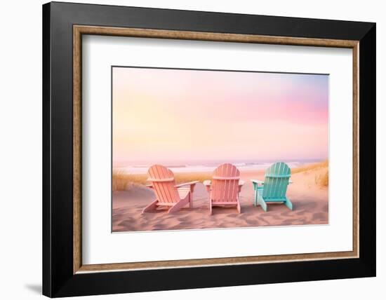 California Dreaming - Relaxing Beach-Philippe HUGONNARD-Framed Photographic Print