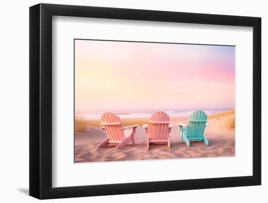 California Dreaming - Relaxing Beach-Philippe HUGONNARD-Framed Photographic Print