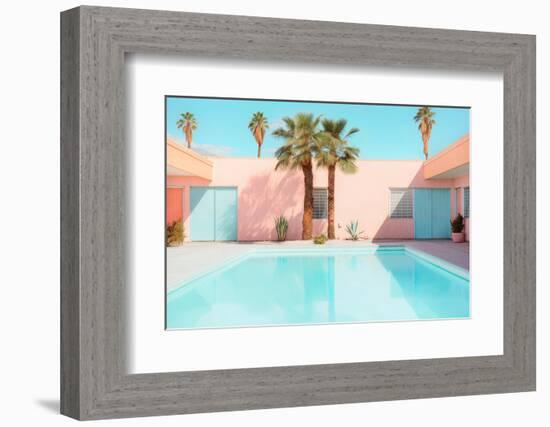 California Dreaming - Retro Pool-Philippe HUGONNARD-Framed Photographic Print