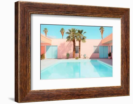 California Dreaming - Retro Pool-Philippe HUGONNARD-Framed Photographic Print