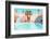 California Dreaming - Retro Pool-Philippe HUGONNARD-Framed Photographic Print