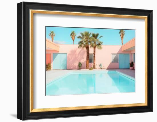 California Dreaming - Retro Pool-Philippe HUGONNARD-Framed Photographic Print