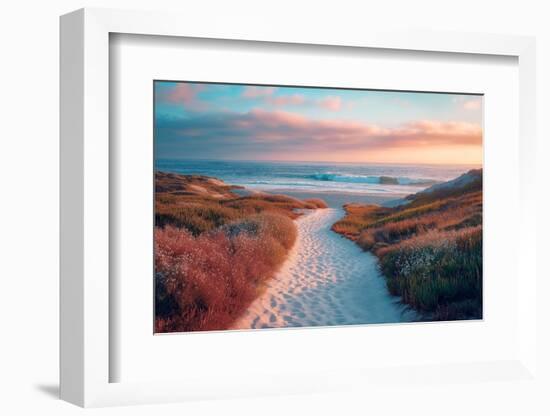 California Dreaming - Serene Path-Philippe HUGONNARD-Framed Photographic Print