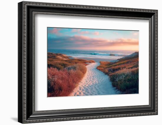 California Dreaming - Serene Path-Philippe HUGONNARD-Framed Photographic Print