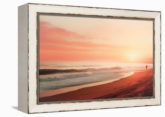 California Dreaming - Serene Sunset-Philippe HUGONNARD-Framed Premier Image Canvas