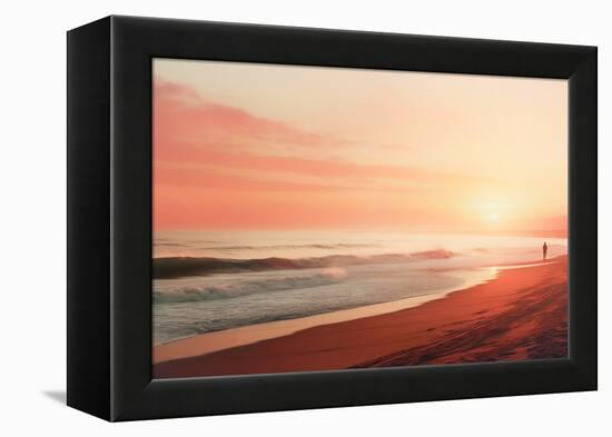 California Dreaming - Serene Sunset-Philippe HUGONNARD-Framed Premier Image Canvas