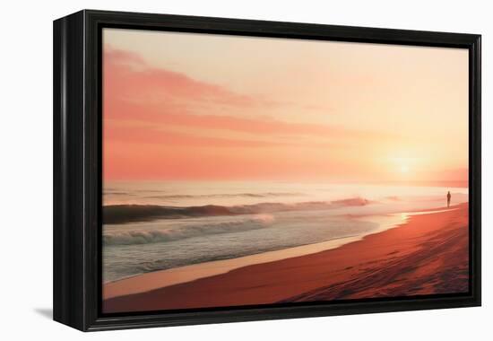 California Dreaming - Serene Sunset-Philippe HUGONNARD-Framed Premier Image Canvas