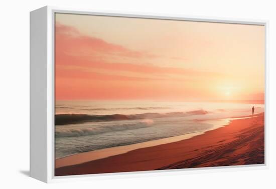 California Dreaming - Serene Sunset-Philippe HUGONNARD-Framed Premier Image Canvas